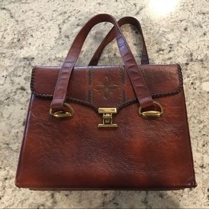 Vintage 1956 genuine steerhide